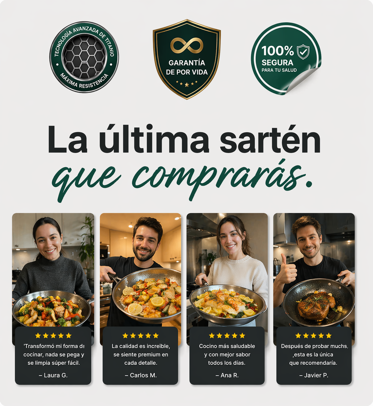 Sartén Titanium Profesional™